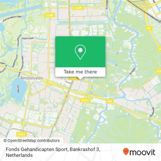Fonds Gehandicapten Sport, Bankrashof 3 map