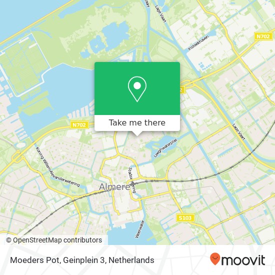 Moeders Pot, Geinplein 3 map