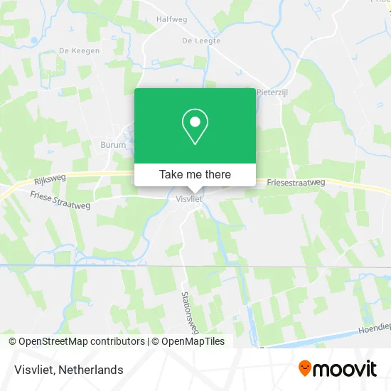 Visvliet map