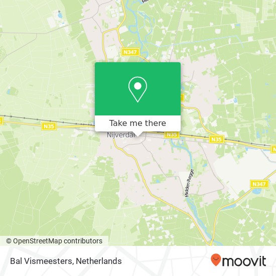 Bal Vismeesters, Maximastraat map