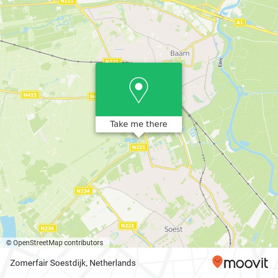 Zomerfair Soestdijk map