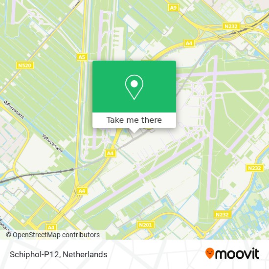 Schiphol-P12 map