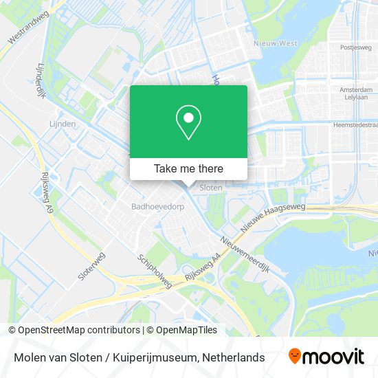 Molen van Sloten / Kuiperijmuseum map