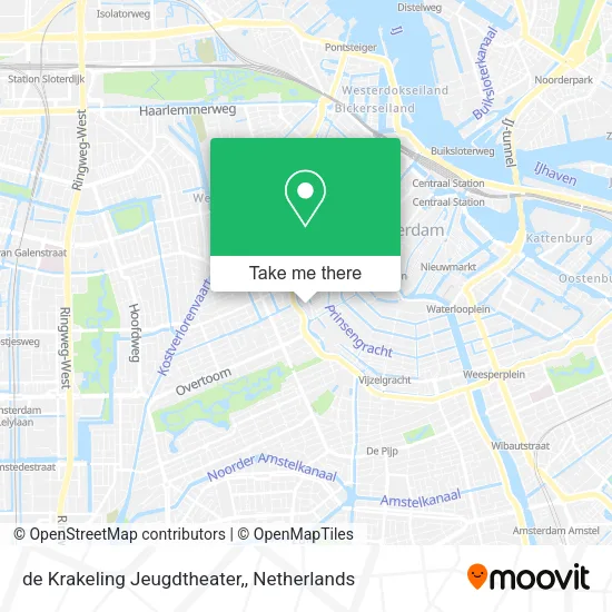 de Krakeling Jeugdtheater, map