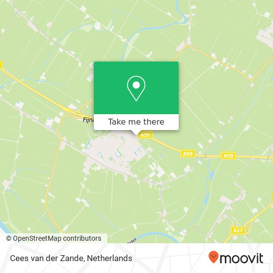 Cees van der Zande map