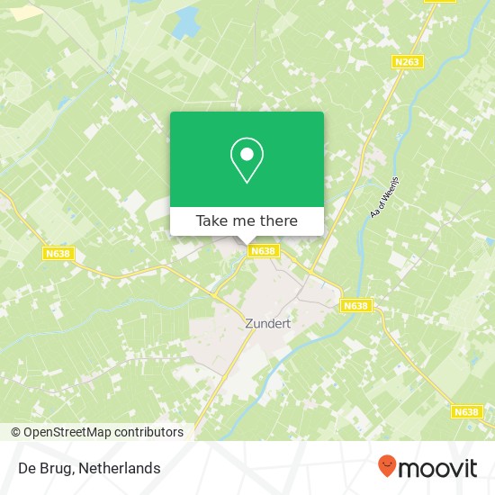 De Brug map