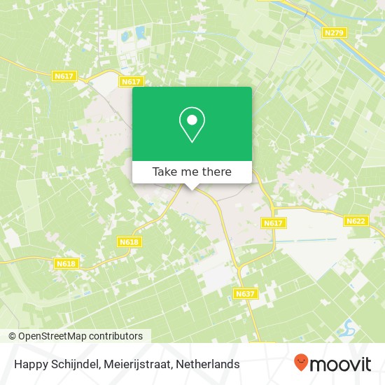 Happy Schijndel, Meierijstraat map