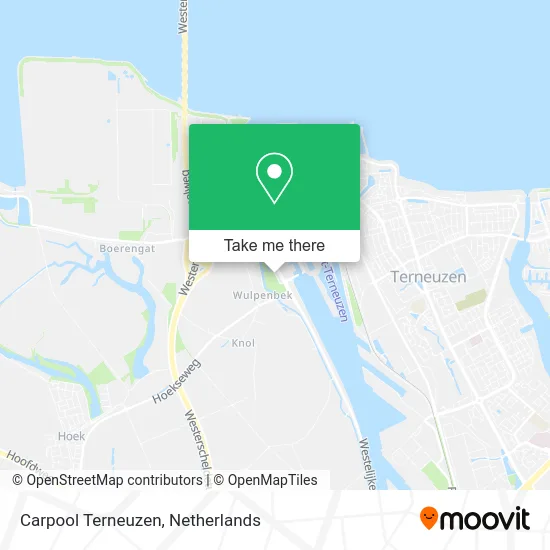 Carpool Terneuzen map