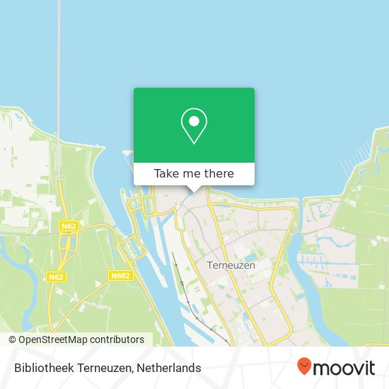 Bibliotheek Terneuzen map