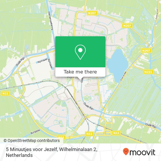 5 Minuutjes voor Jezelf, Wilhelminalaan 2 map