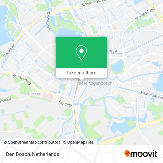 Den Bosch Karte