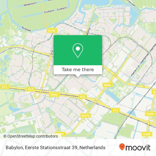 Babylon, Eerste Stationsstraat 39 map