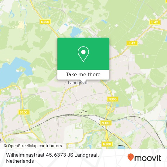 Wilhelminastraat 45, 6373 JS Landgraaf map