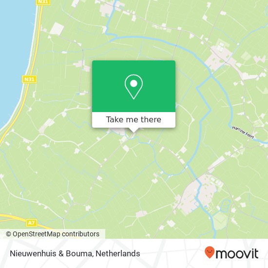 Nieuwenhuis & Bouma map