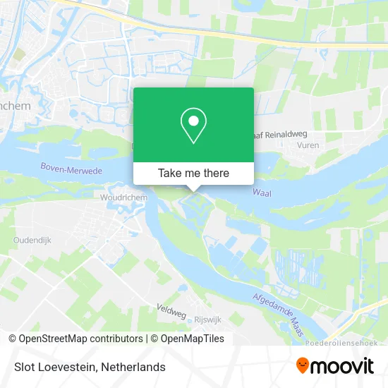 Slot Loevestein map