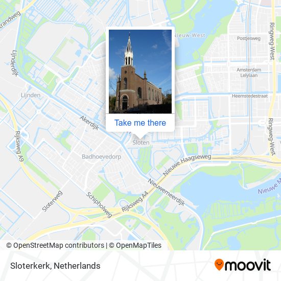 Sloterkerk Karte