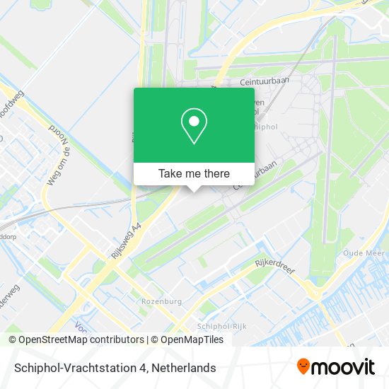 Schiphol-Vrachtstation 4 map