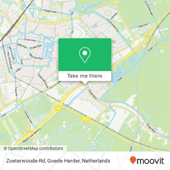 Zoeterwoude-Rd, Goede Herder map