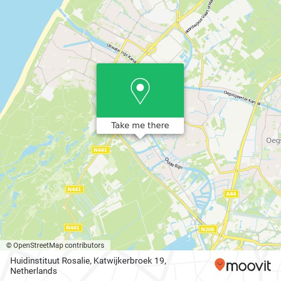 Huidinstituut Rosalie, Katwijkerbroek 19 map