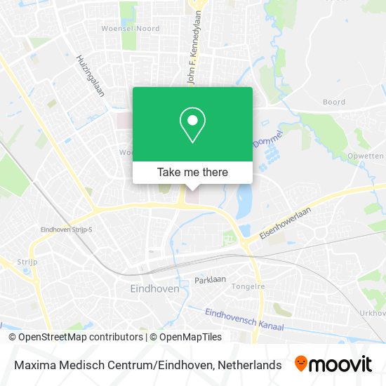 Maxima Medisch Centrum / Eindhoven map