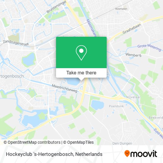 Hockeyclub 's-Hertogenbosch map