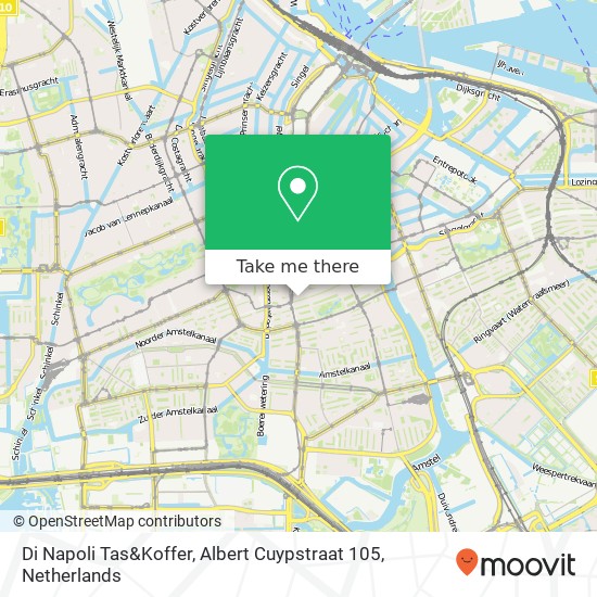 Di Napoli Tas&Koffer, Albert Cuypstraat 105 map