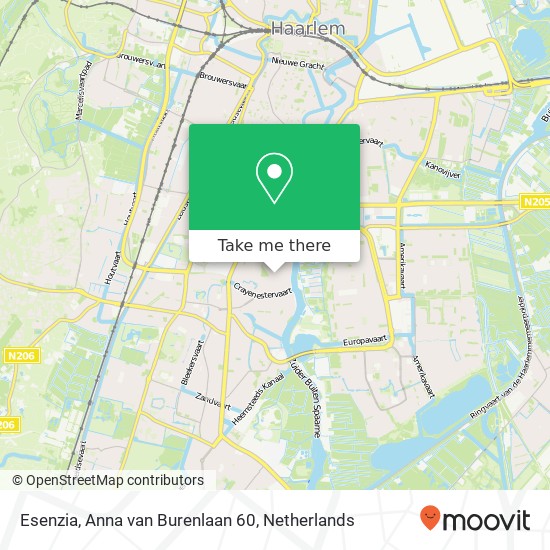 Esenzia, Anna van Burenlaan 60 map