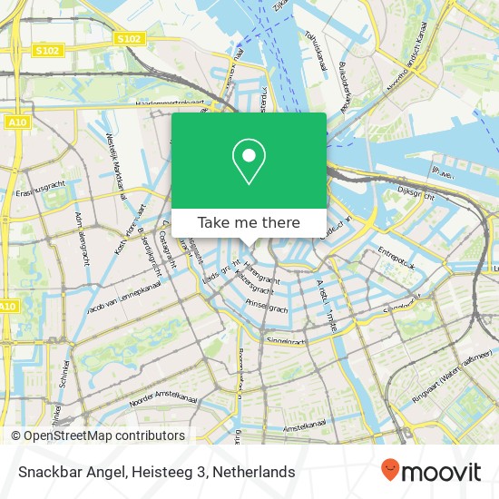 Snackbar Angel, Heisteeg 3 map