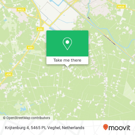 Krijtenburg 4, 5465 PL Veghel map