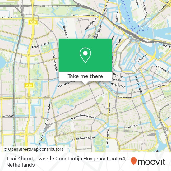 Thai Khorat, Tweede Constantijn Huygensstraat 64 map