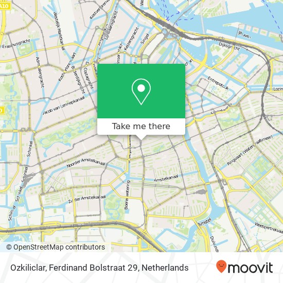 Ozkiliclar, Ferdinand Bolstraat 29 map