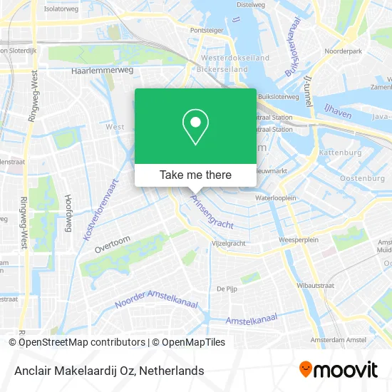 Anclair Makelaardij Oz map