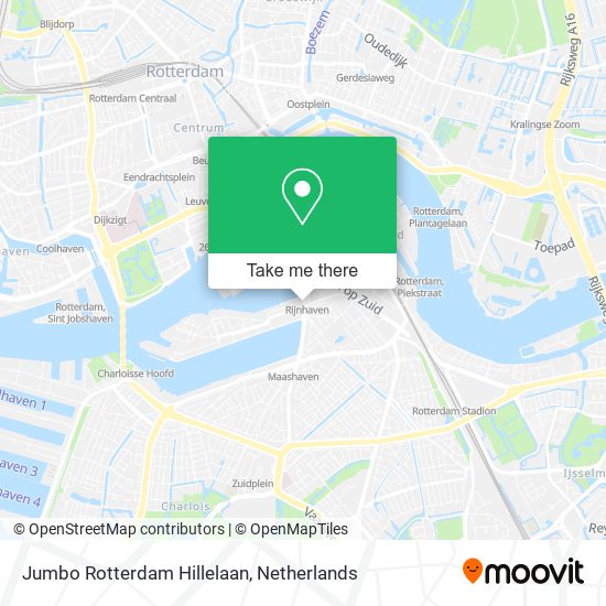 Jumbo Rotterdam Hillelaan Karte