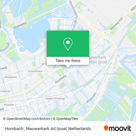 Hornbach , Nieuwerkerk Ad Ijssel map