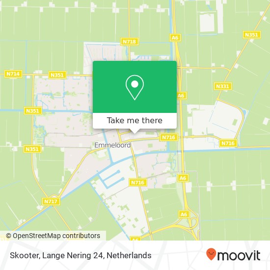 Skooter, Lange Nering 24 map
