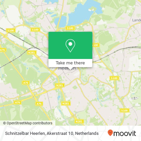 Schnitzelbar Heerlen, Akerstraat 10 map