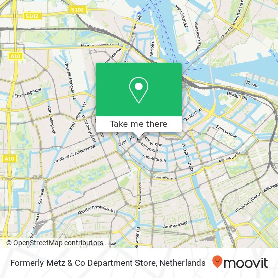 Formerly Metz & Co Department Store map