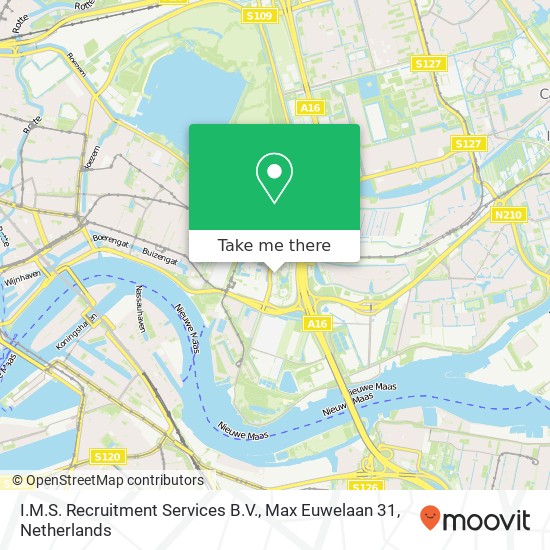 I.M.S. Recruitment Services B.V., Max Euwelaan 31 map