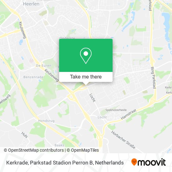 Kerkrade, Parkstad Stadion Perron B map