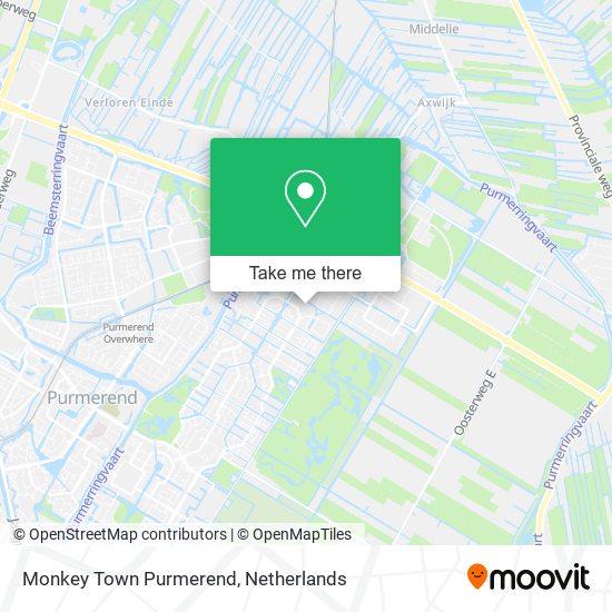 Monkey Town Purmerend map