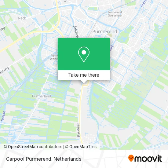 Carpool Purmerend map