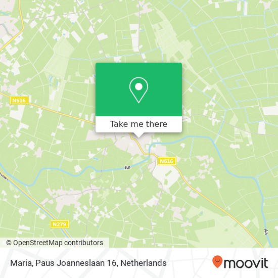 Maria, Paus Joanneslaan 16 map