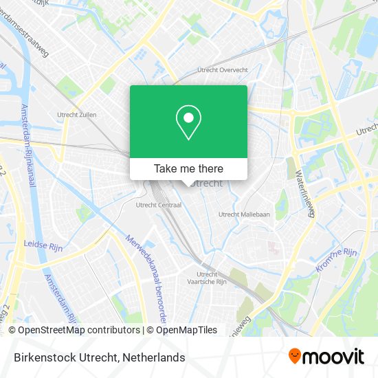 Birkenstock Utrecht Karte