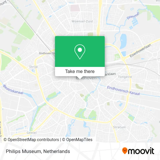 Philips Museum map