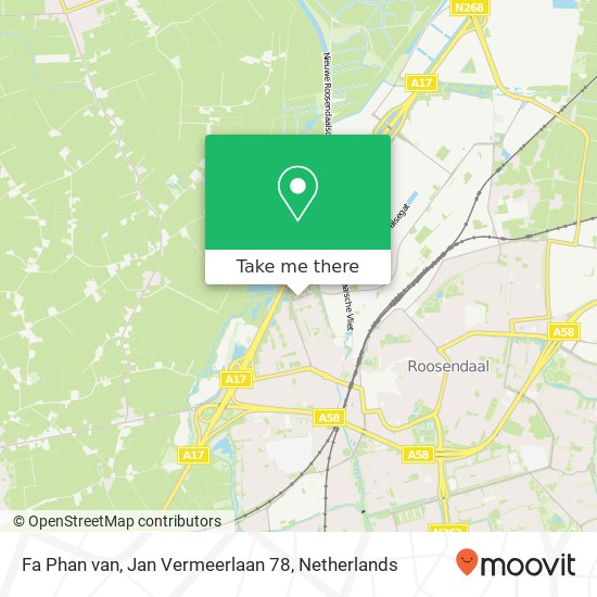 Fa Phan van, Jan Vermeerlaan 78 map