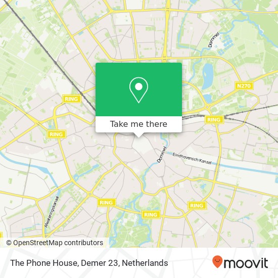 The Phone House, Demer 23 map