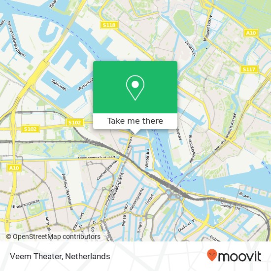 Veem Theater map