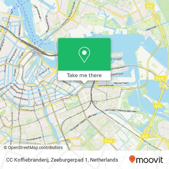 CC Koffiebranderij, Zeeburgerpad 1 map