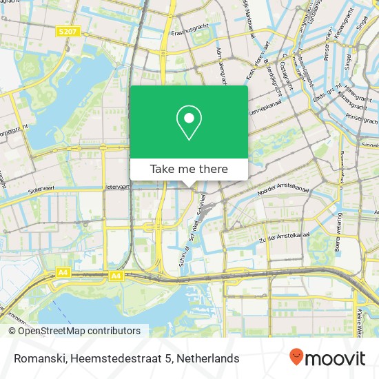 Romanski, Heemstedestraat 5 map