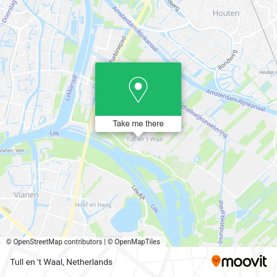 Tull en 't Waal map